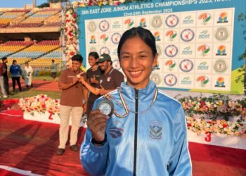 Jr Natl Athletics: M’laya end with 11 medals; Damika Lyngdoh claims 2 silver, 1 bronze