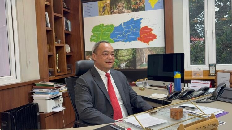 Outgoing Chief Secretary Donald P Wahlang lists unfinished priorities