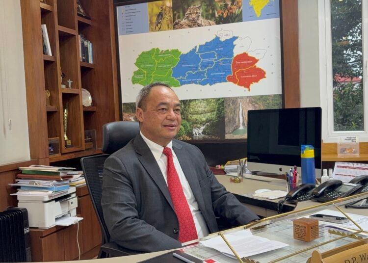 Outgoing Chief Secretary Donald P Wahlang lists unfinished priorities