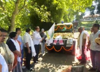 NEEPCO donates ambulance and uniforms to Kaziranga National Park
