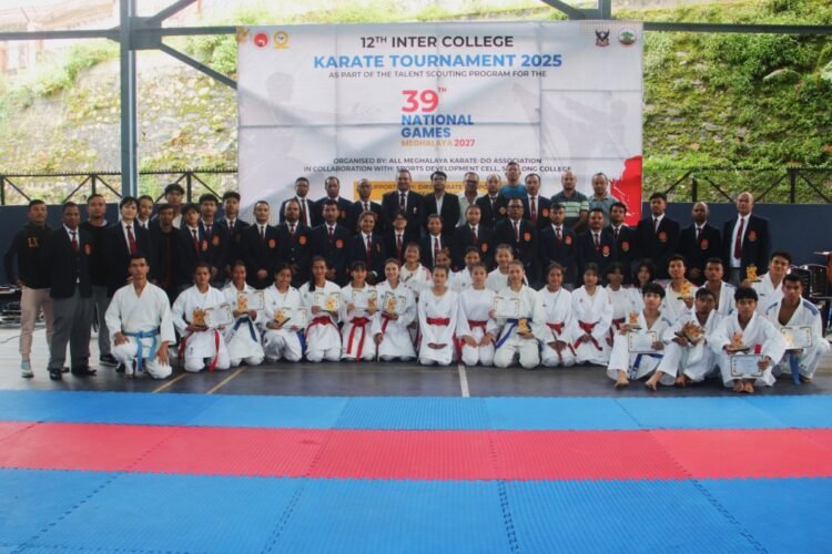 Shillong College karatekas sweep all categories at inter-college tournament