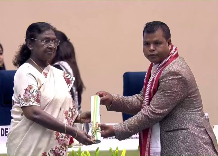 Meghalaya educationist-environment researcher honoured with National Teachers’ Award