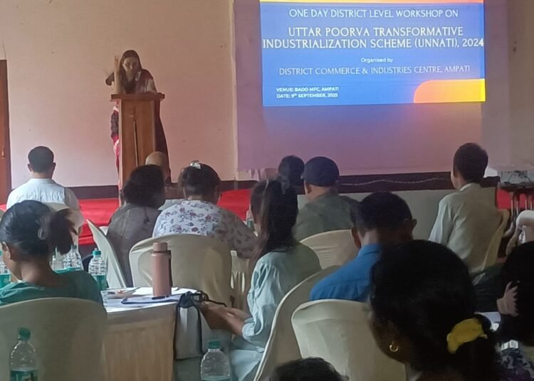 Workshop on UNNATI scheme held in Ampati