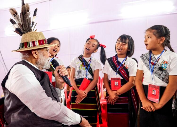 Want to make Manipur symbol of peace, prosperity: Modi