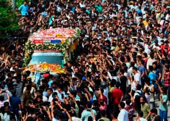 Fans turn out in droves to bid one last farewell to Zubeen at Guwahati stadium