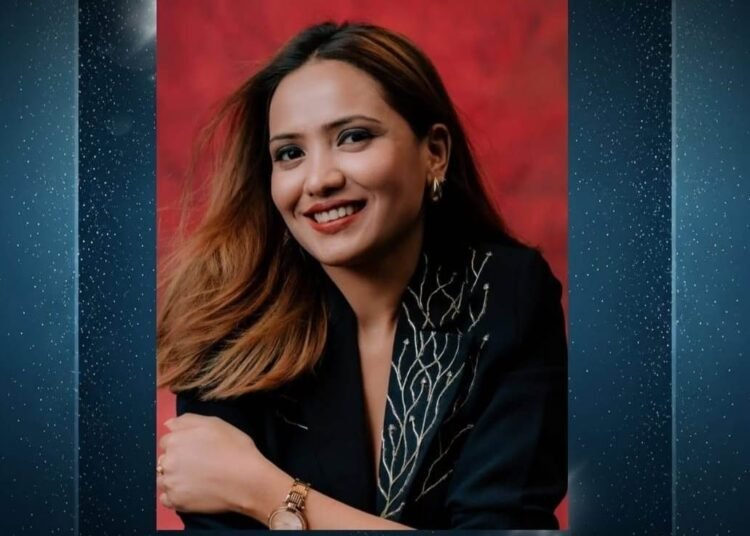 Shillong girl at finale of Miss P & I