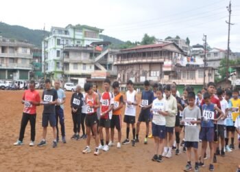 Fit Nongthymmai run to mark National Sports Day
