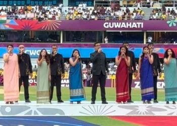 Shillong Chamber Choir pays tribute to Zubeen Garg at World Cup