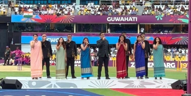 Shillong Chamber Choir pays tribute to Zubeen Garg at World Cup