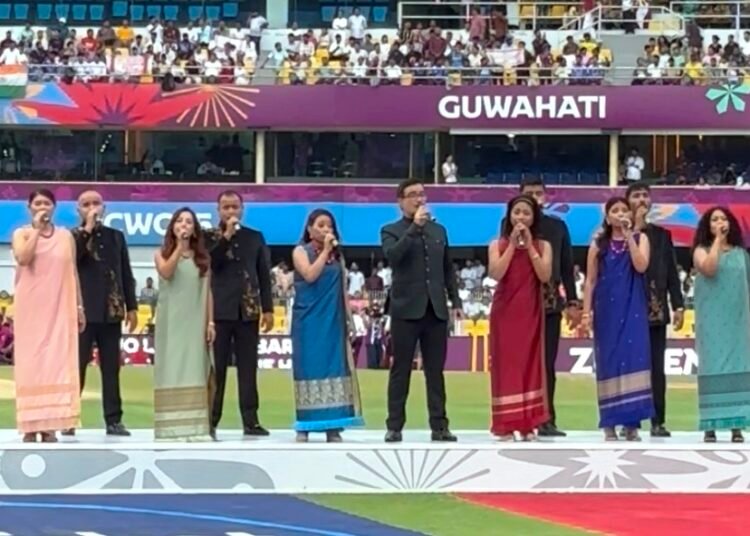 Shillong Chamber Choir pays tribute to Zubeen Garg at World Cup