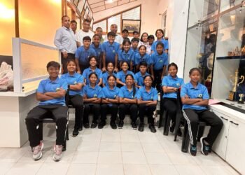 State team to leave today for Senior Women’s National Football C’ship 2025-26