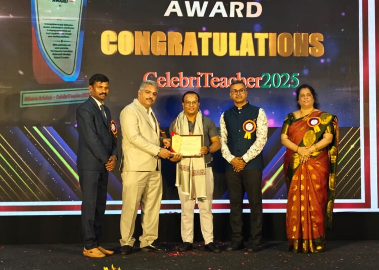 Khasi youth wins inspiring teachers’ award