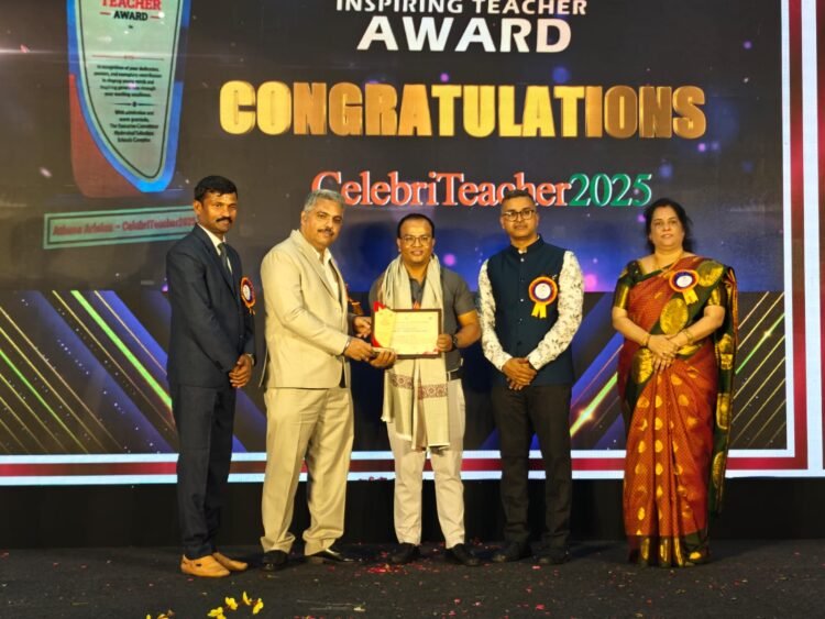 Khasi youth wins inspiring teachers’ award