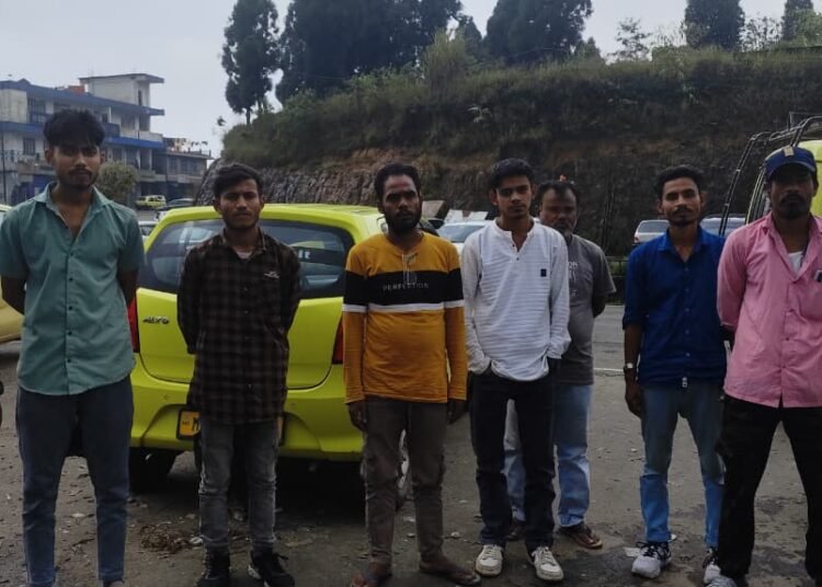 Non-local labourers pushed back