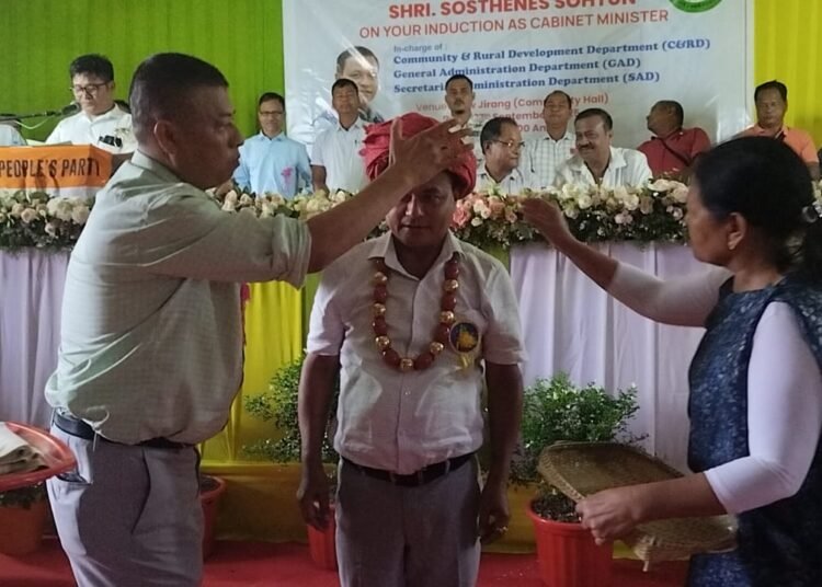 Sosthenes felicitated by NPP leaders