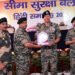 BSF Meghalaya awarded for promoting Hindi