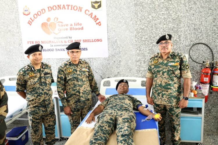 BSF organises blood donation drive