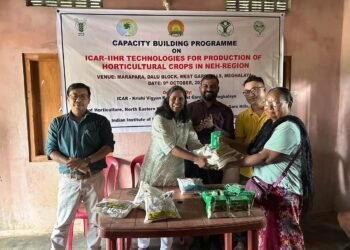Capacity building programme on horti technologies held for farmers