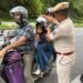 Ri Bhoi police gift helmets to kids