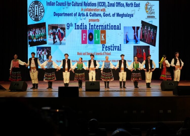 Shillong gets a glimpse of Armenian & Polish folk dances
