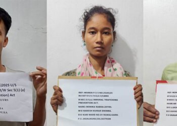 Human trafficking ring busted, woman from Byrnihat rescued