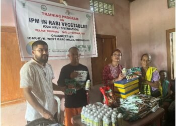Farmers trained on integrated pest management in Rabi vegetables