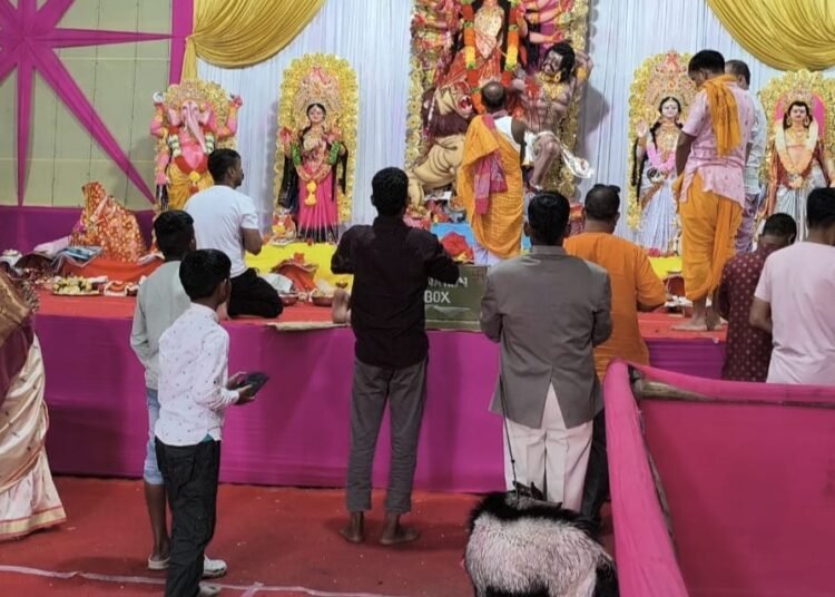 Sarbojanin Durga Puja committee in Khliehriat celebrates Golden Jubilee