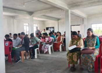 School Health & Wellness Ambassador programme held at Amlarem