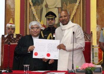 Justice Soumen Sen sworn in as Chief Justice Meghalaya High Court