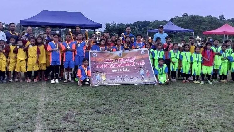 U-12 Grassroot Football Tourney concludes at Ampati