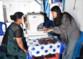 Free eye camp held in Mawdiangdiang