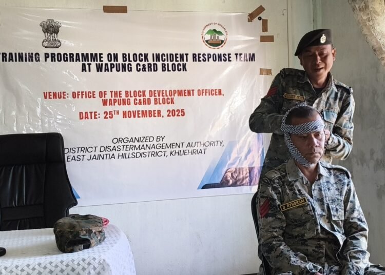 Training programme on block incident response team held