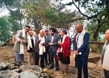 Election Commissioner visits sacred sanctum at Lum Sohpetbneng