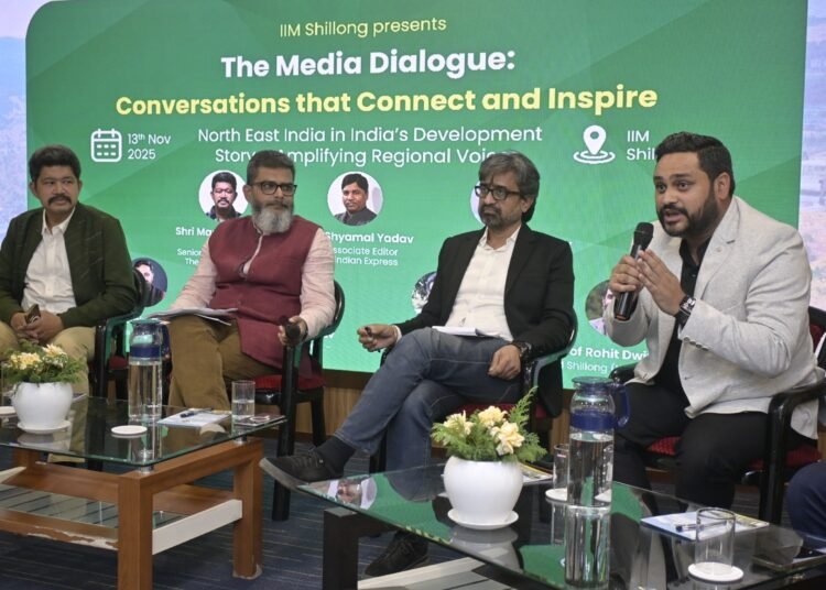 IIM Shillong hosts media dialogue