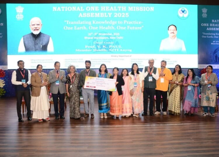 Meghalaya interdisciplinary team wins second prize at National One Health Conclave