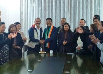 John Leslee Sangma latest returnee to Congress