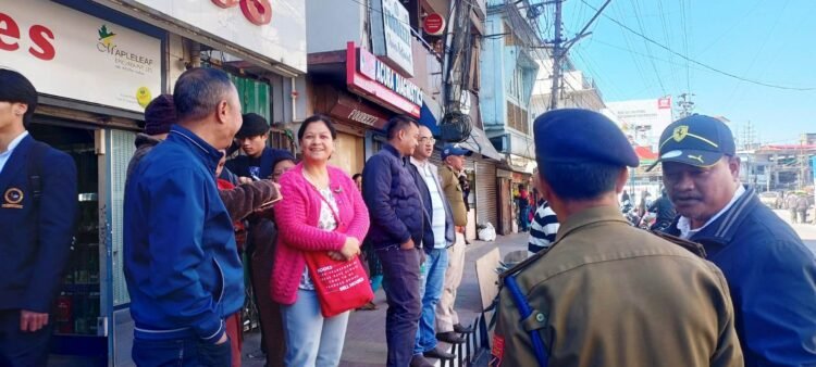 Joint inspection for relocation of Laitumkhrah vendors conducted