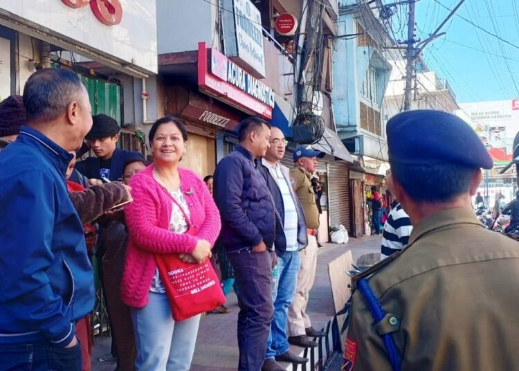 Joint inspection for relocation of Laitumkhrah vendors conducted