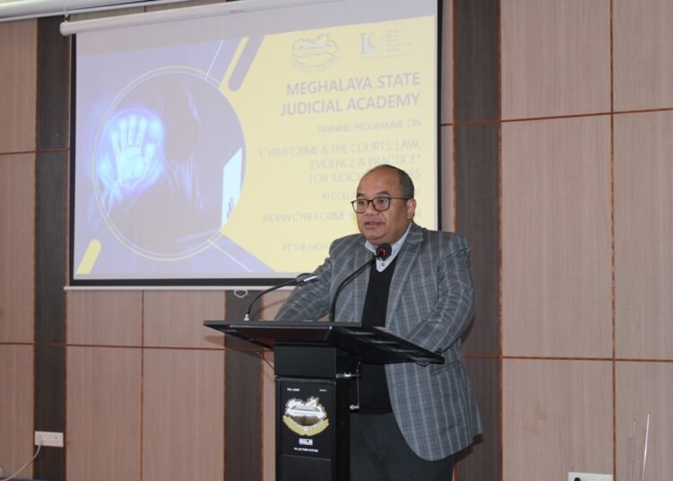 Justice Thangkhiew advises new methods to tackle cyber threats