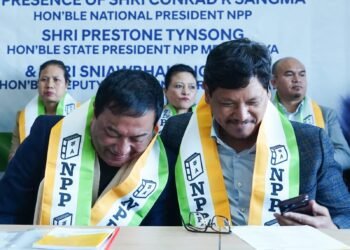 Ex-MLA Lambor joins NPP