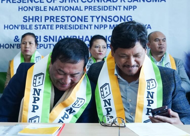 Ex-MLA Lambor joins NPP