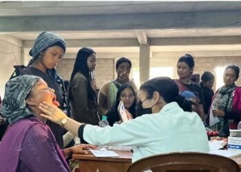 Health camp held for residents of Lumshyrmit