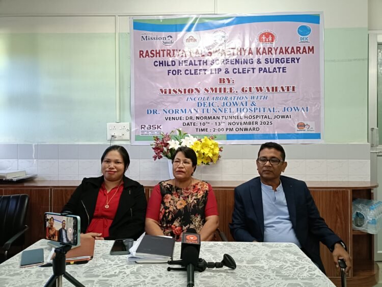 31 children in Jaintia Hills benefit from free cleft surgeries