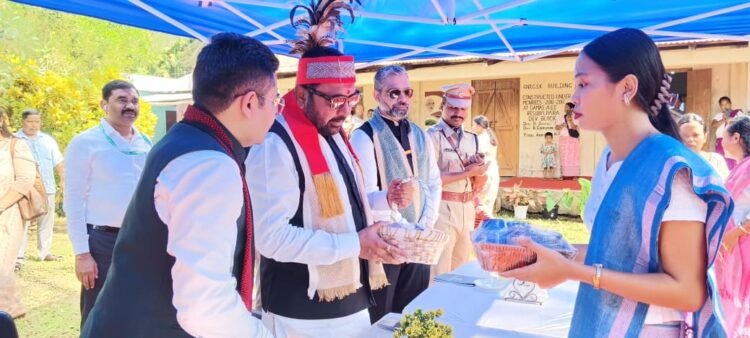 Union MoS inspects implementation of schemes in NGH