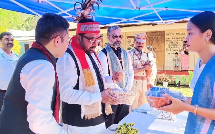 Union MoS inspects implementation of schemes in NGH