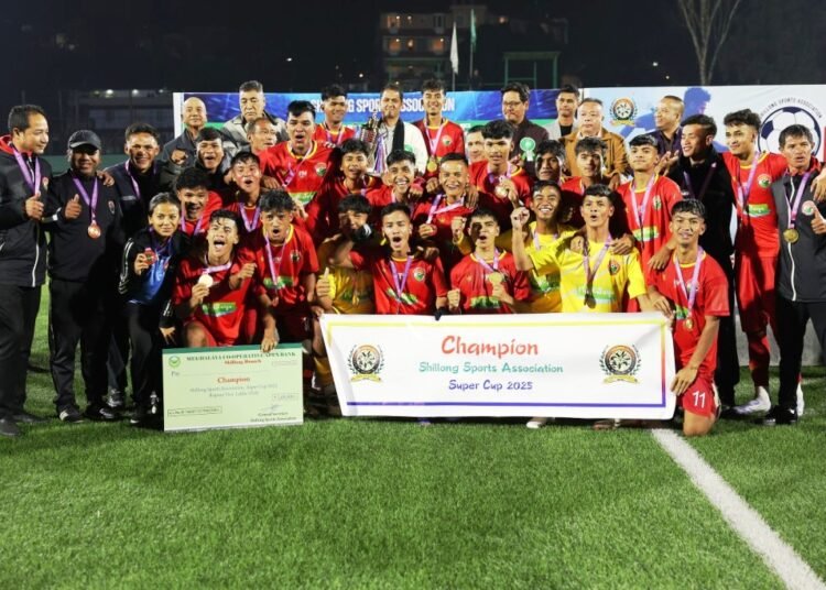 Lajong maintain dominance against Rangdajied by winning SSA Super Cup final
