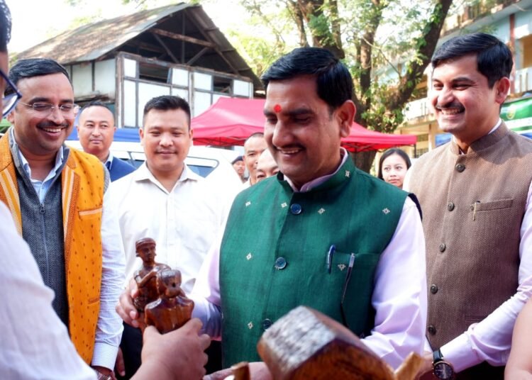 Union MoS Tokhan Sahu chaired review meeting in South Garo Hills