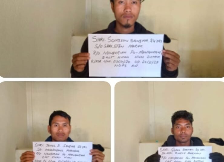 3 convicted after caught with drugs