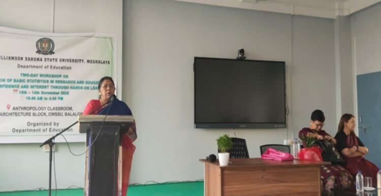 Statistics workshop held in CWSSU