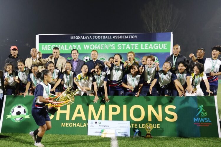 Jakrem crowned first ever Meghalaya Women’s State League champions